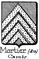 Mortier Coat of Arms / Family Crest 6