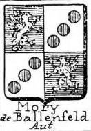 Mory Coat of Arms / Family Crest 1