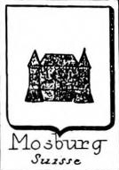 Mosburg Coat of Arms / Family Crest 1