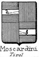Moscardini Coat of Arms / Family Crest 1