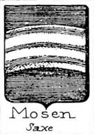 Mosen Coat of Arms / Family Crest 2