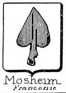 Mosheim Coat of Arms / Family Crest 1