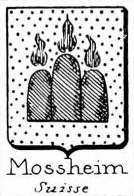 Mossheim Coat of Arms / Family Crest 0