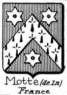 motte Coat of Arms / Family Crest 15