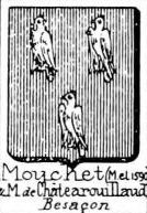 Mouchet Coat of Arms / Family Crest 3
