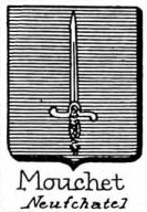 Mouchet Coat of Arms / Family Crest 1