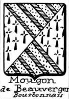 Mougon Coat of Arms / Family Crest 0