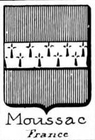 Moussac Coat of Arms / Family Crest 0