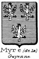 Myre Coat of Arms / Family Crest 3