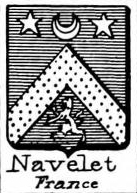 Navelet Coat of Arms / Family Crest 0