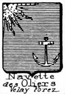 Navette Coat of Arms / Family Crest 0