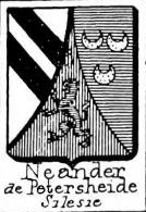 Neander Coat of Arms / Family Crest 0
