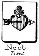 Neeb Coat of Arms / Family Crest 1