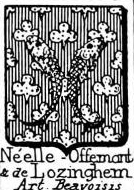 Neelle Coat of Arms / Family Crest 1