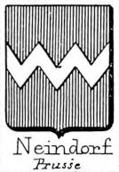 Neindorf Coat of Arms / Family Crest 1