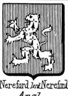 Nereford Coat of Arms / Family Crest 2