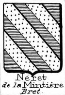 Neret Coat of Arms / Family Crest 1