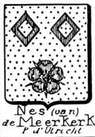 Nes Coat of Arms / Family Crest 4