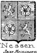 Nessen Coat of Arms / Family Crest 0