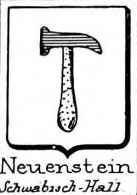 Neuenstein Coat of Arms / Family Crest 5