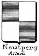 Neutperg Coat of Arms / Family Crest 0
