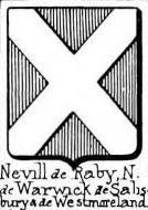 Nevill Coat of Arms / Family Crest 1