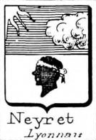 Neyret Coat of Arms / Family Crest 1