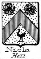 Nicla Coat of Arms / Family Crest 0