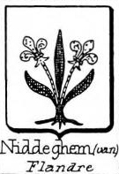 Niddeghem Coat of Arms / Family Crest 0