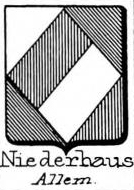 Niederhaus Coat of Arms / Family Crest 0