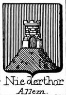 Niederthor Coat of Arms / Family Crest 0