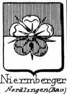 Niermberger Coat of Arms / Family Crest 0