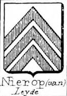 Nierop Coat of Arms / Family Crest 0