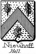 Nieuhoff Coat of Arms / Family Crest 0