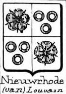 Nieuwrhode Coat of Arms / Family Crest 0