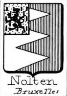 Nolten Coat of Arms / Family Crest 1