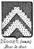 Noort Coat of Arms / Family Crest 5