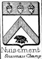 Nuisement Coat of Arms / Family Crest 0