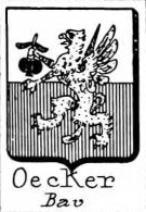 Oecker Coat of Arms / Family Crest 1