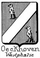 Oeckhoven Coat of Arms / Family Crest 0