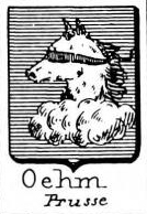 Oehm Coat of Arms / Family Crest 0