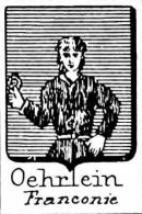 Oehrlein Coat of Arms / Family Crest 0