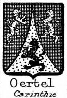 Oertel Coat of Arms / Family Crest 3