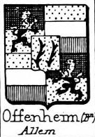 Offenheim Coat of Arms / Family Crest 2