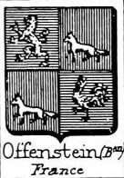 Offenstein Coat of Arms / Family Crest 0