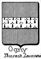 Ogny Coat of Arms / Family Crest 0