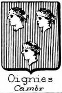 Oignies Coat of Arms / Family Crest 0