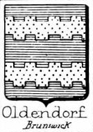 Oldendorf Coat of Arms / Family Crest 1