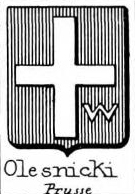 Olesnicki Coat of Arms / Family Crest 0