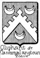 Oliphant Coat of Arms / Family Crest 1